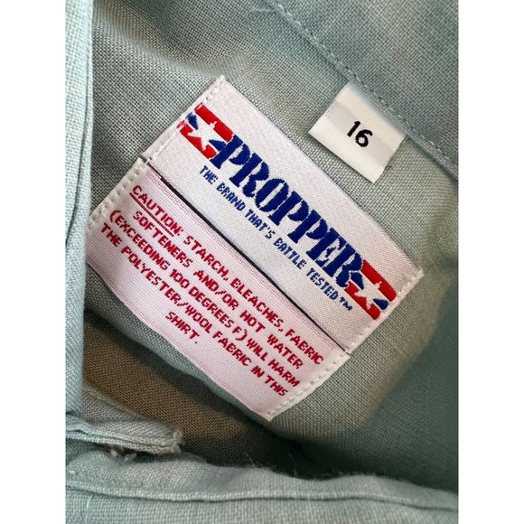 NWOT Propper Military Uniform Tactical Shirt‎ 16 Mens Lightweight Tapered Body - Picture 2 of 7